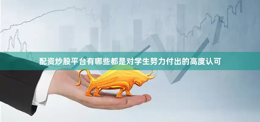 配资炒股平台有哪些都是对学生努力付出的高度认可